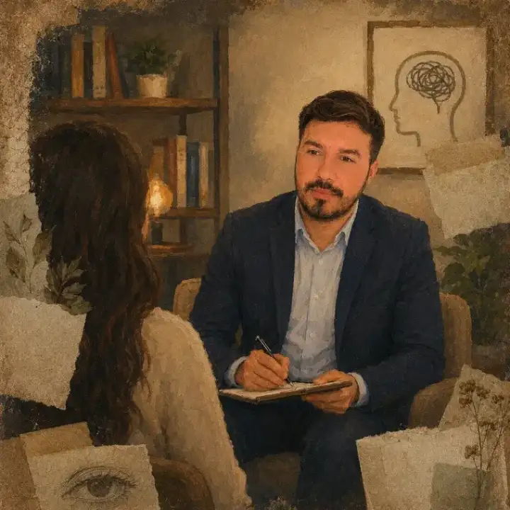 Consultório de psicoterapia individual do psicólogo Marcos André em Mossoró/RN